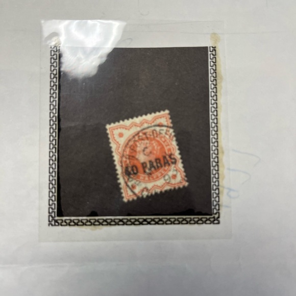 British Levant postage stamp from 1887 - Picture 1 of 3